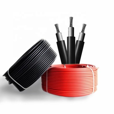 8mm2 double insulated black flexible power cable