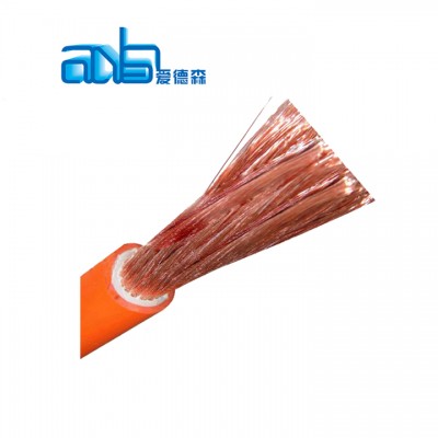 Orange Bare Copper/ Tinned Copper Conductor 70mm2 PVC insulated Welding Cable Wire for Southeast Asian Market